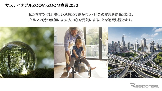 サステイナブル”Zoom-Zoom”宣言2030