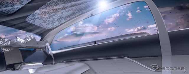 リンカーン初のEVのティザーイメージ