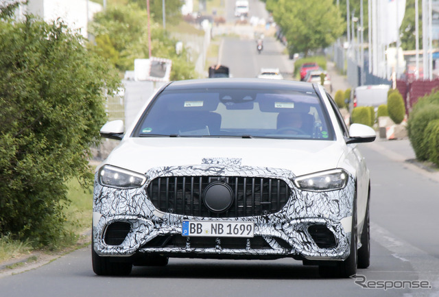 メルセデスAMG S63e/73e 開発車両(スクープ写真)