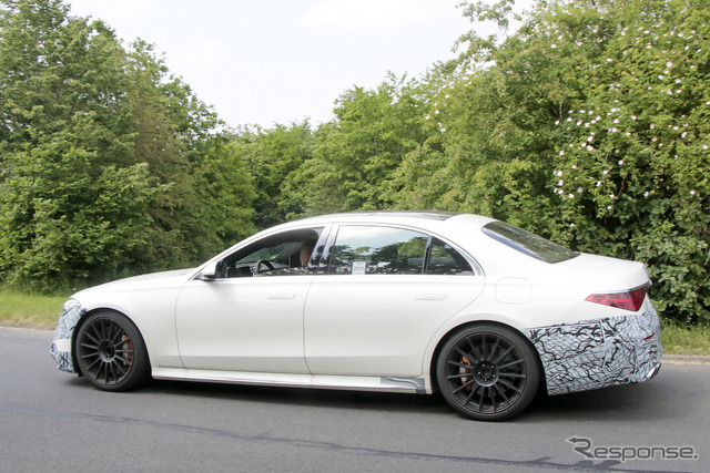 メルセデスAMG S63e/73e 開発車両(スクープ写真)