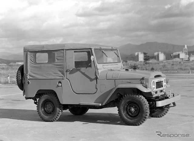 1961年:ランドクルーザー40系(ヘビーデューティ)