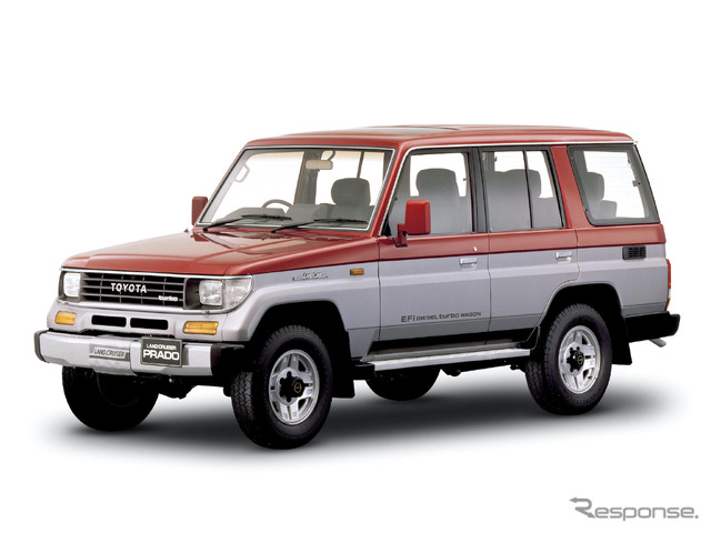 1990年:ランドクルーザープラド70系(ライトデューティ)