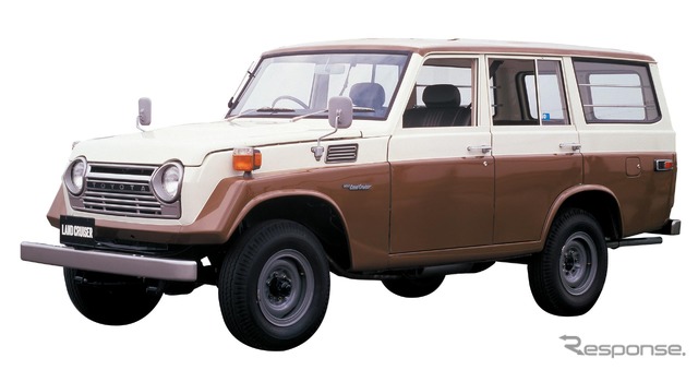 1967年:ランドクルーザー55型(ステーションワゴン)