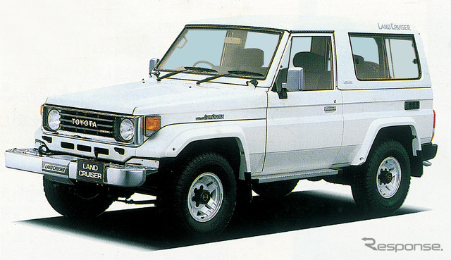 1990年:ランドクルーザー70系(ヘビーデューティ)
