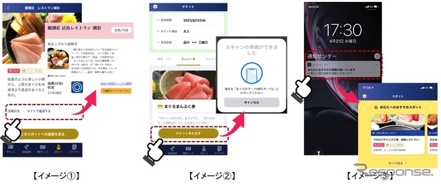 専用アプリ「みうらよこすかMaaS」イメージ