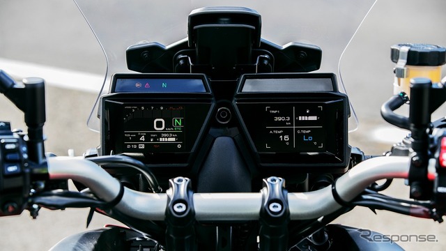 3.5インチダブルTFTメーター