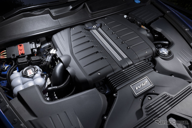 ベントレー 新型ベンテイガ スピード 試乗 6リットルW12ツインターボエンジン(最高出力635ps、最大トルク900Nm)