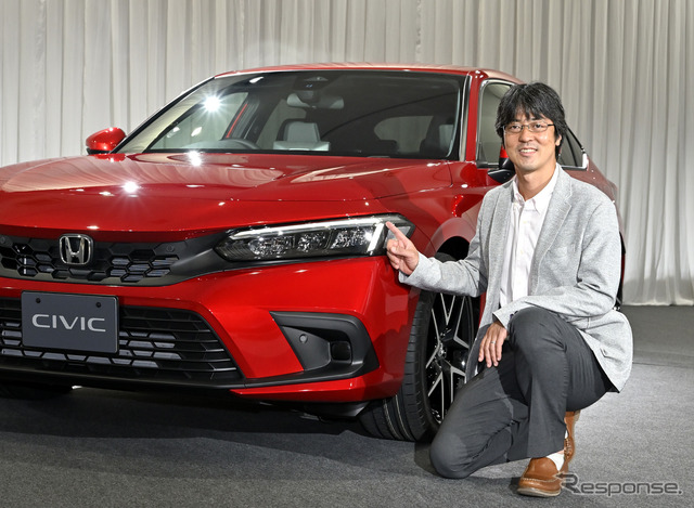 ホンダ シビック 新型と開発をとりまとめたLPLチーフエンジニアの佐藤洋介氏