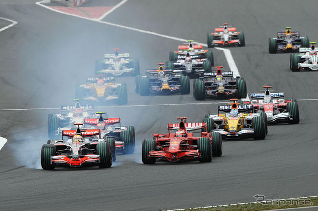 【F1日本GP】決勝…天気はともかくレースは荒れた