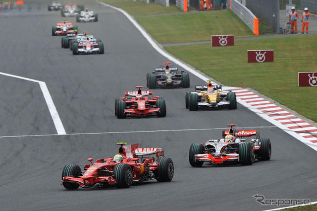 【F1日本GP】決勝…天気はともかくレースは荒れた