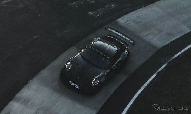 ポルシェ911 GT2 RS のニュルブルクリンク北コースのタイムアタック
