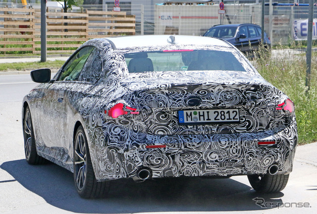 BMW 2シリーズ クーペ 市販型プロトタイプ(スクープ写真)