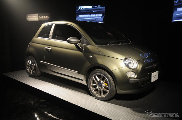 【写真蔵】フィアット 500 by DIESEL…右ハンドルだ!