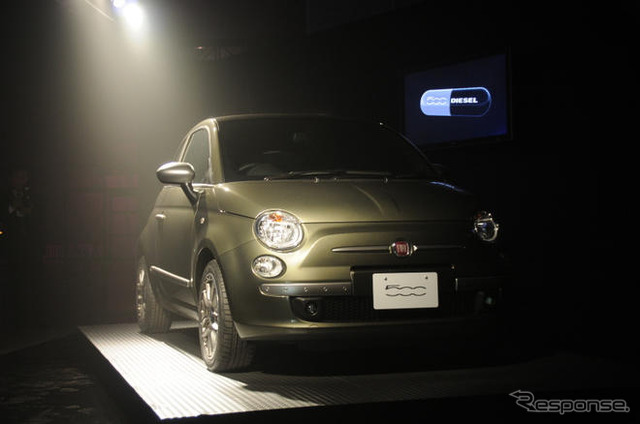 【写真蔵】フィアット 500 by DIESEL…右ハンドルだ!