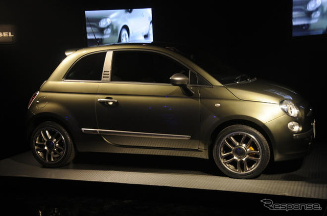 【写真蔵】フィアット 500 by DIESEL…右ハンドルだ!