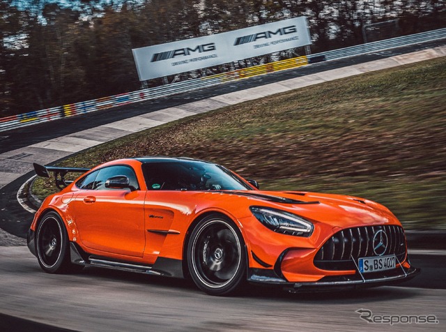 メルセデスAMG GT ブラックシリーズ のドイツ・ニュルブルクリンク北コースでのタイムアタック