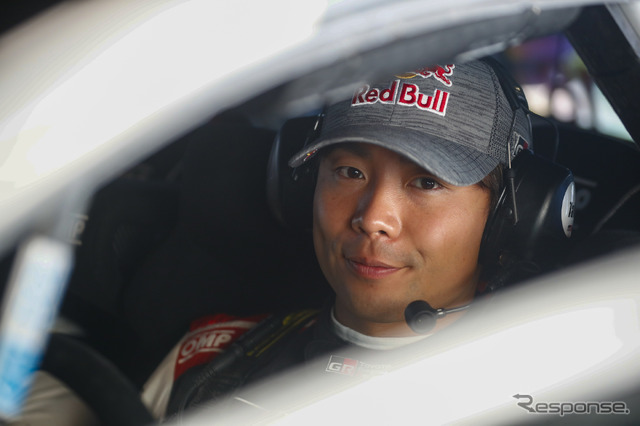 勝田貴元の素顔。次なる目標は、優勝だ(写真は前戦サルディニア)。