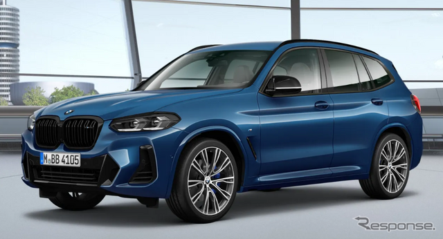 BMW X3 改良新型の「M40i」