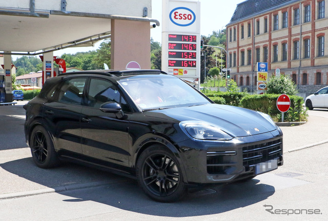 ポルシェ カイエン 改良新型プロトタイプ(スクープ写真)
