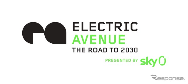 グッドウッド・フェスティバル・オブ・スピード初のEVに特化した展示「エレクトリックアベニュー2030年への道」のロゴ