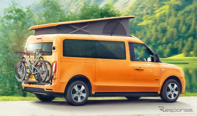 LEVCの e-Camper のイメージスケッチ