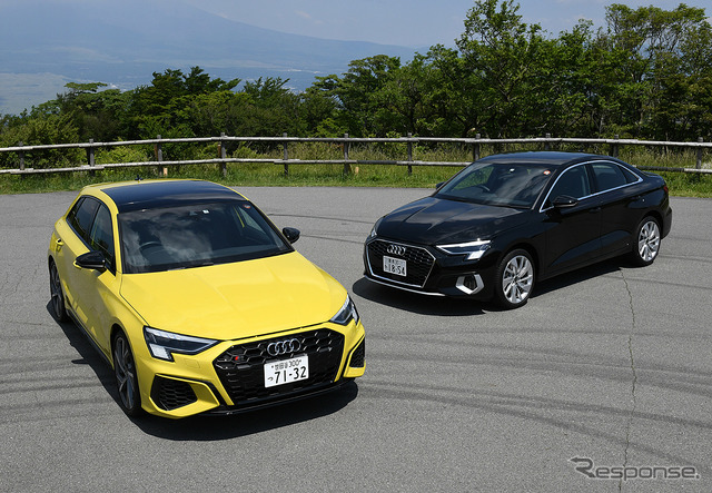 アウディ S3スポーツバック 新型とA3セダン 新型