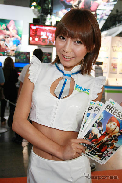 【東京ゲームショウ08】コンパニオン写真蔵…SNKプレイモア