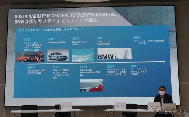 BMWのサスティナビリティへの取り組みと電動化戦略