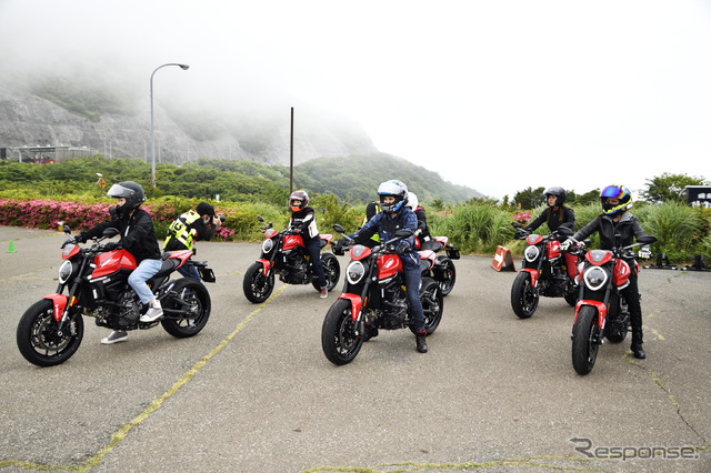 ドゥカティが日本で初めて開催した「Ducati Riding Experience Road Academy」