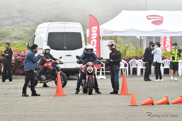 ドゥカティが日本で初めて開催した「Ducati Riding Experience Road Academy」