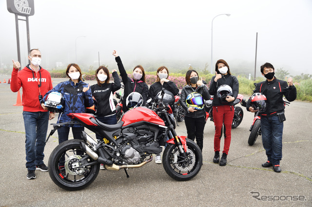 ドゥカティが日本で初めて開催した「Ducati Riding Experience Road Academy」