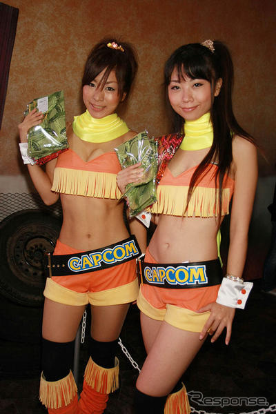 【東京ゲームショウ08】コンパニオン写真蔵…カプコン