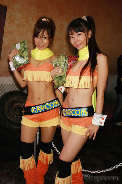 【東京ゲームショウ08】コンパニオン写真蔵…カプコン