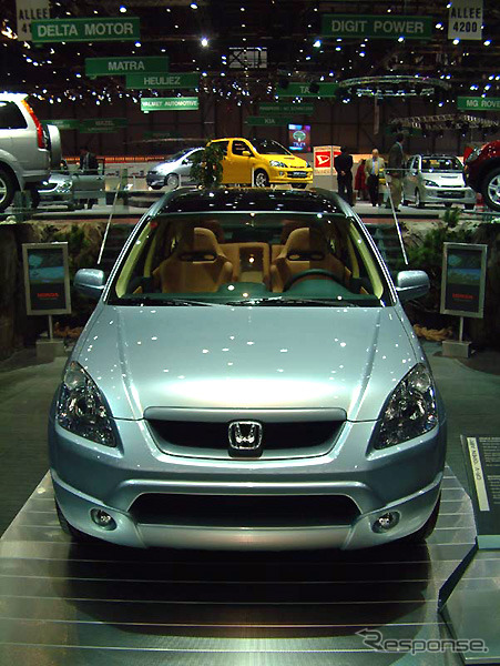 【ジュネーブショー2002速報】ホンダ『CR-V』にこんな顔が……