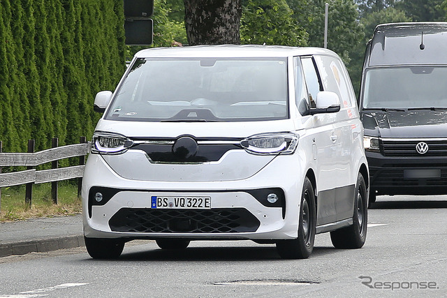 VW ID. BUZZ 市販型プロトタイプ(スクープ写真)