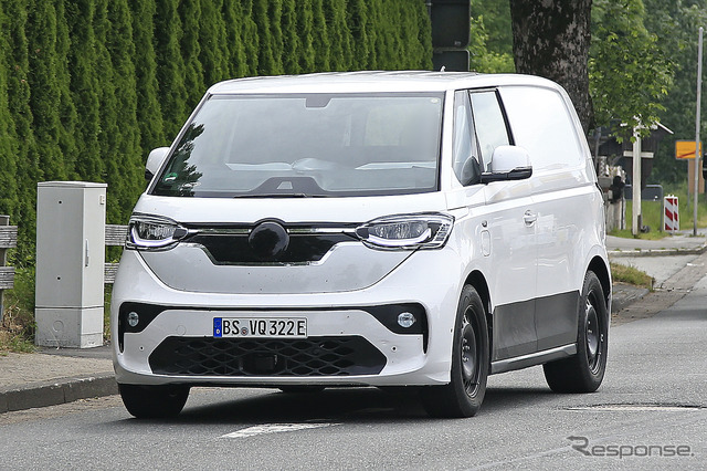 VW ID. BUZZ 市販型プロトタイプ(スクープ写真)