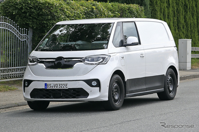 VW ID. BUZZ 市販型プロトタイプ(スクープ写真)