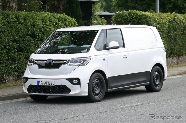 VW ID. BUZZ 市販型プロトタイプ(スクープ写真)