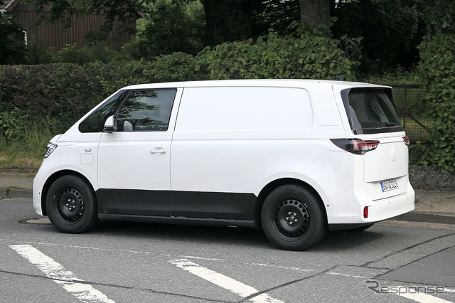 VW ID. BUZZ 市販型プロトタイプ(スクープ写真)