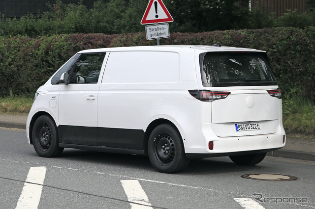 VW ID. BUZZ 市販型プロトタイプ(スクープ写真)