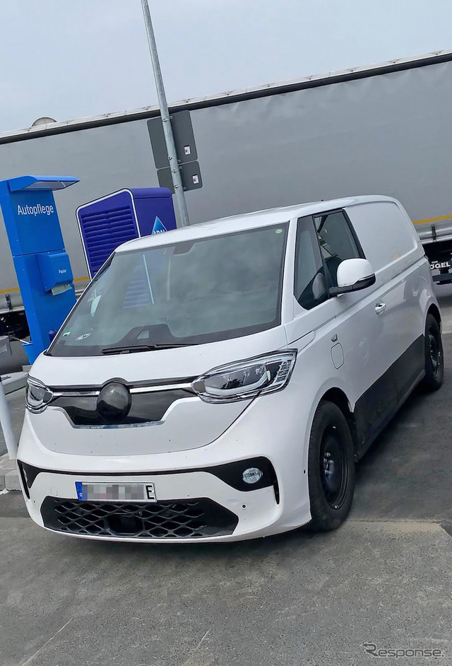 VW ID. BUZZ 市販型プロトタイプ(スクープ写真)
