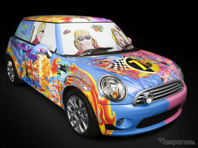 世界に1台！ MINI にポップなアートカー誕生
