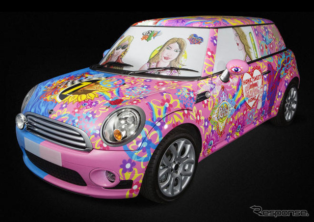 世界に1台！ MINI にポップなアートカー誕生