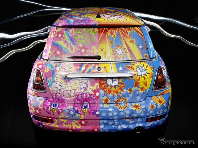 世界に1台！ MINI にポップなアートカー誕生