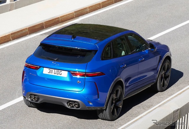 ジャガー F-PACE・SVR 改良新型