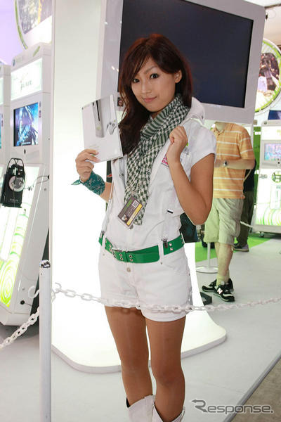 【東京ゲームショウ08】コンパニオン写真蔵…マイクロソフト Xbox360
