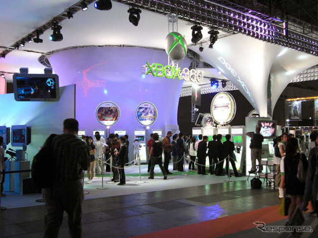 【東京ゲームショウ08】コンパニオン写真蔵…マイクロソフト Xbox360