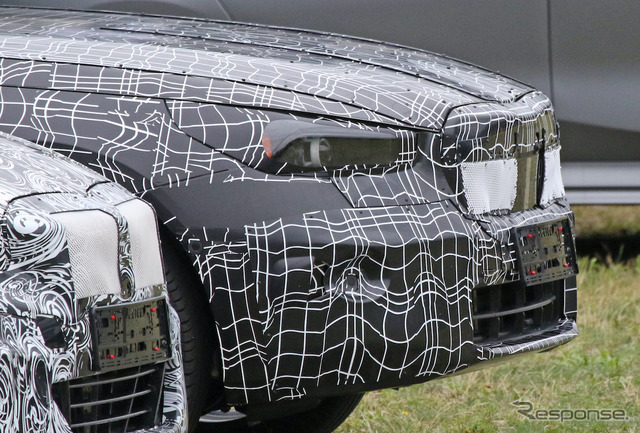 BMW 5シリーズ 次期型プロトタイプ(スクープ写真)