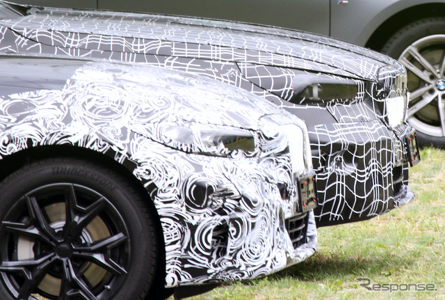 BMW 5シリーズ 次期型プロトタイプ(スクープ写真)