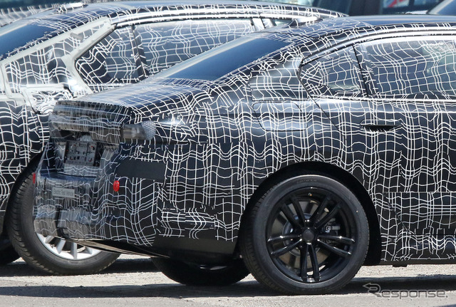 BMW 5シリーズ 次期型プロトタイプ(スクープ写真)